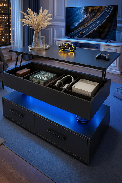 Table with LED Light