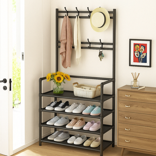 Multi-Tier Shoe Rack